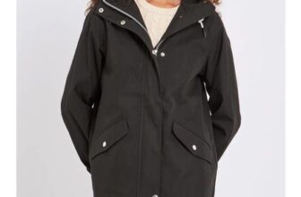Joules Black Coast Waterproof Jacket