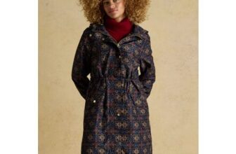 Joules Holkham Navy Horse Tack Waterproof Packable Raincoat