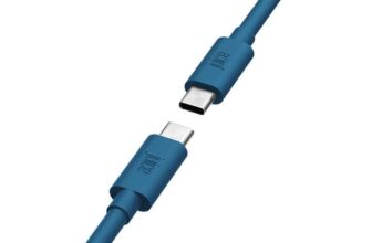 Juice USB-C to USB-C Cable 2m Braided, Fast Charging & Sync Lead Long Durable Type-C Charger for iPhone 17/17 Pro / 17 Pro Max