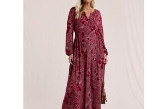 Julipa Button through Jersey Midi Dress