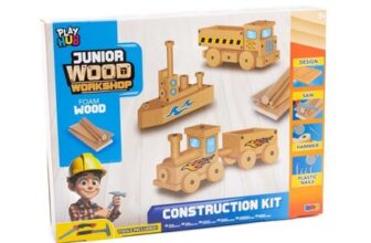Junior Foam Wood Workshop Craft Set