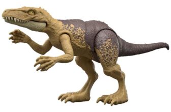 Jurassic World Rebirth Strike Attack Dinosaur Action Figure Herrerasaurus / Nanotyrannus – Free C&C Only – Limited Locations