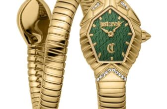 Just Cavalli Snake 316L Stainless Steel Watch W/Code