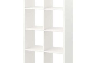 KALLAX Shelving unit, white, 77×147 cm – Family Price – Southampton