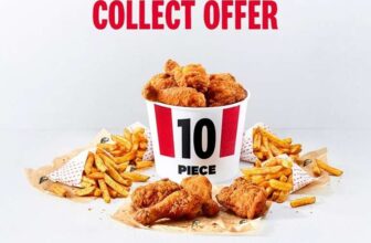 KFC Bargain Bucket 10pc and other offers via Rewards App