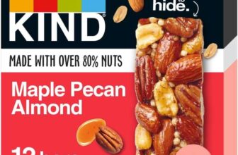 KIND Bars, Gluten Free Snack Bars, Maple Pecan Almond 12 x 40g