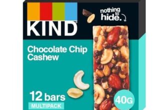 KIND Bars, High Fibre, Gluten Free Snack Bars, Chocolate Chip Cashew,