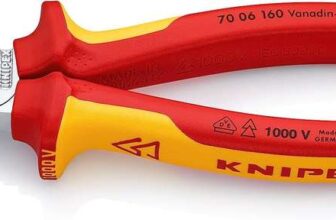 KNIPEX 70 06 160 Side Cutters, 1,000 V Insulated (160mm)