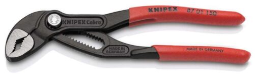 KNIPEX Cobra 87 01 150 Water Pump Pliers, 150 mm, Nuts up to 30 mm