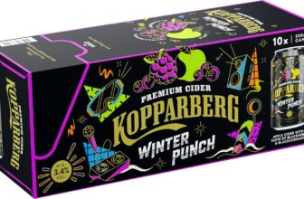 KOPPARBERG WINTER PUNCH Fruit Cider 10 x 330ml CAN