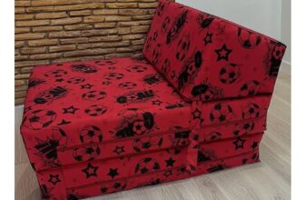 Kaikoo Single Goal Print Foldable Chair Bed