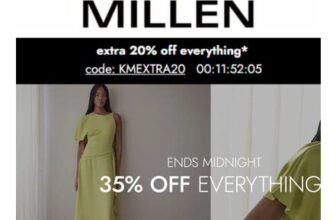 Karen Millen Sale – up to 35% Extra 20% off on Everything – ENDS MIDNIGHT