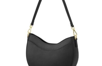 Kattee Womens Genuine Leather Hobo Crossbody Bag with Card Slots