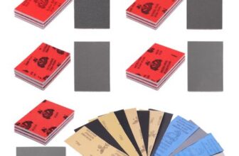 Keadic 32-Piece Sanding Sponges and Sandpaper Set, 240-5000 Grit