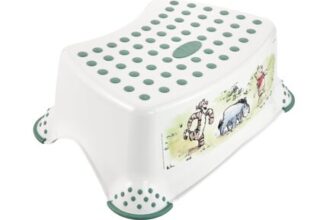 Keeeper Winnie Step Stool, 314 Years, White, Anti-Slip