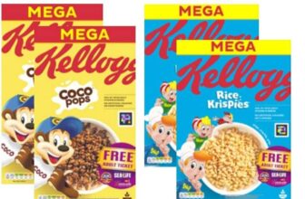 Kelloggs Coco Pops, 2 x 650g or Kelloggs Rice Krispies, 2 x 660g – in store