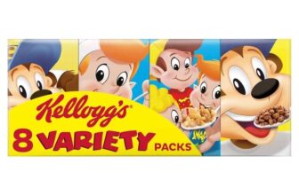 Kelloggs Variety Pack Breakfast Cereal 8x30g