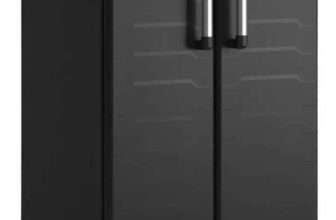 Keter Detroit Base Indoor Garage Storage Cabinet – Black