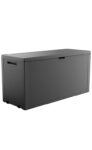 Keter Emily 277L Outdoor Garden Storage Box – Grey Free c&c