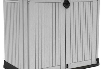 Keter Store It Out Midi Storage Box 880L – Grey & Black – 5 Year Guarantee – £87.30 Trade Pro members – free cc