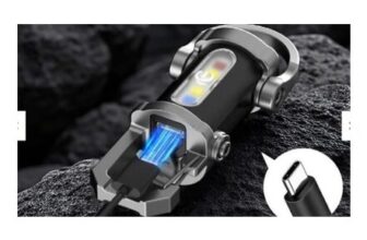 Keychain with Emergency LED Light