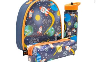 Kichna Kids Space Lunch Bag & Bottle Set – Free C&C