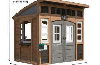 KidKraft Sunny Bluff Outdoor Playhouse (3-10 Years) In Store