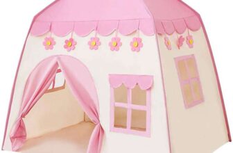 Kidkid Pink Princess Castle Play Tent – Pink – Sold by Kindred Trading LTD