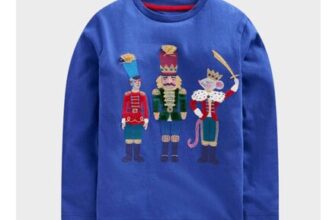Kids Blue Nutcracker Boden Top