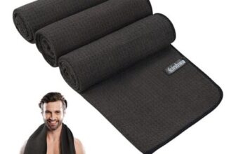 KinHwa Microfibre Gym Towel 3-Pack, 40x80cm, Brown