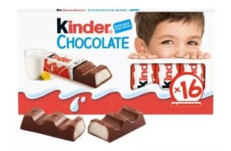 Kinder Milk Chocolate Fun Size Treat Snack Bars Multipack 16 X 12.5g