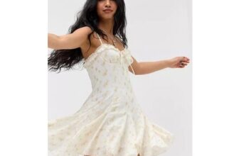 Kiss the Sky Juliette Godet Chiffon Mini Dress