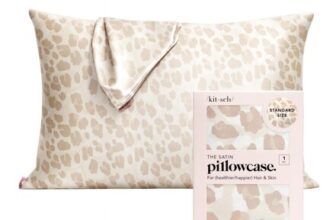 Kitsch Satin Pillowcase with Zipper for Hair & Skin