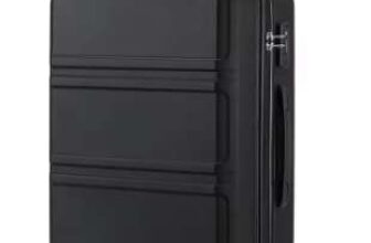 Kono Fashion Luggage Set, Lightweight ABS Hard Shell Trolley Suitcases with TSA Lock, 4 Spinner wheels (with code) Luno Fashion Store