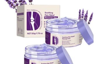 Kresin Joint Pain Purple Gel, 2-Pack, Massage Gel for Joints