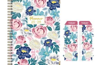 LEBKFT 2026 A5 Page-a-Day Hardcover Daily Planner