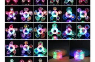 LED Light-up Rings, 24-Pack Glow-in-the-Dark Party Favors