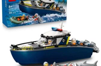 LEGO 60456 City Police Boat Chase Building Toy Set – Free Click n Collect
