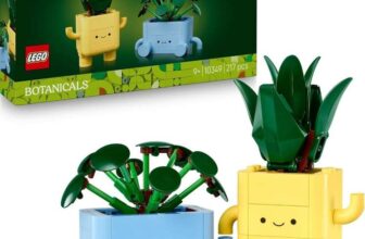 LEGO Botanicals 10349 Happy Plants Building Toy Set – Free C&C