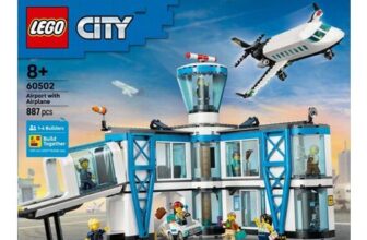 LEGO City Airport with Airplane Construction Set 60502