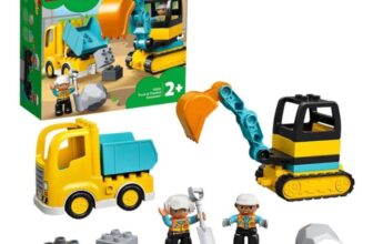 LEGO DUPLO 10931 Truck & Tracked Excavator Set – Free C&C