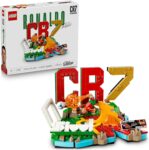 LEGO Editions Cristiano Ronaldo Football Highlights Toy – 3D Display Model Kit w/Collectible Minifigure – Kids Room Decor – Gift for 10 Year Old Boys, Girls & Adult Sports Fans – 43012