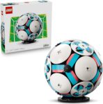 LEGO Editions Football Toy – 3D Display Model Kit w/Interactive Miniature Stadium – Birthday Gift for 10 Year Old Boys, Girls & Adult Sports Fans – 43019