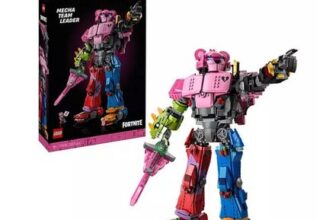 LEGO Fortnite Mecha Team Leader Model Kit for Adults 77078
