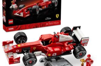 LEGO ICONS F1: Ferrari F2004 & Michael Schumacher (11375) – With Code – Sold by Toy Barnhaus