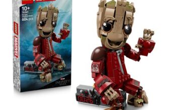 LEGO Marvel Ravager Jumpsuit Groot Figure