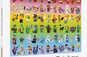 LEGO Minifigure Rainbow 1000-Piece Puzzle
