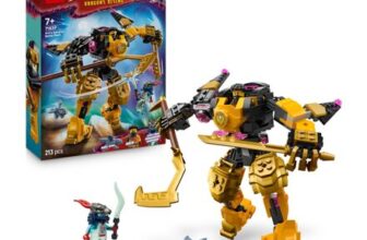 LEGO NINJAGO Arins Spinjitzu Battle Mech, Riyu Dragon and Ninjas
