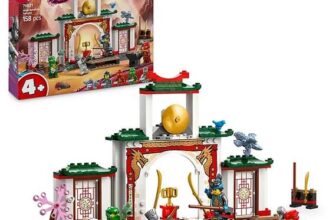 LEGO NINJAGO Ninja Spinjitzu Temple Ninja Toy 71831 free C&C