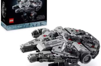 LEGO Star Wars 75375 Millennium Falcon Free Grogu Collectible Coin – W/Code